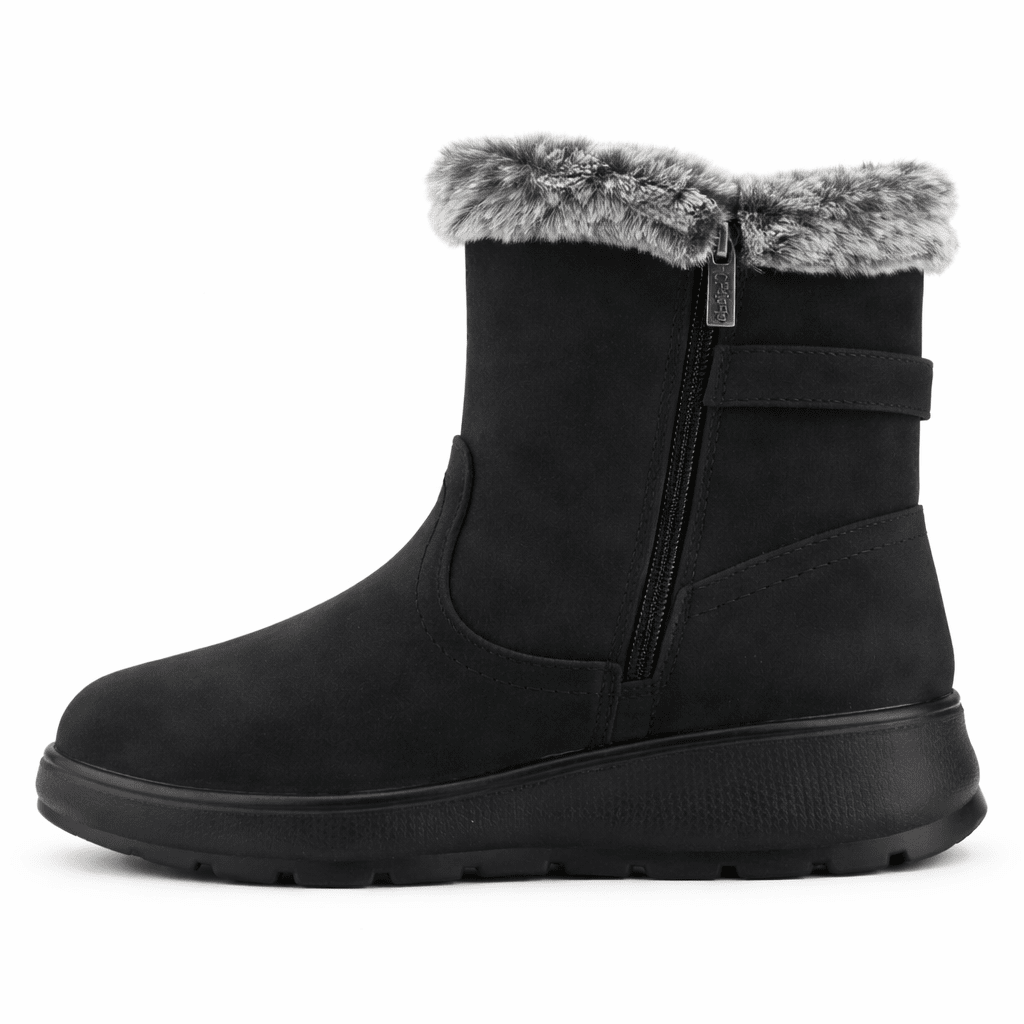 Botin Negro Mujer Casual Chalada Floria Botines Taco Chalada 