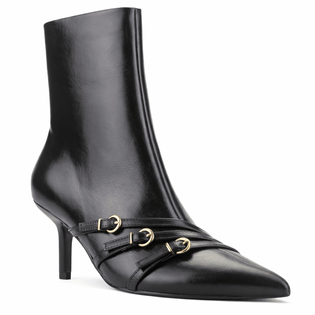 Botin Negro Mujer Casual Chalada Milan Botines Taco Chalada 