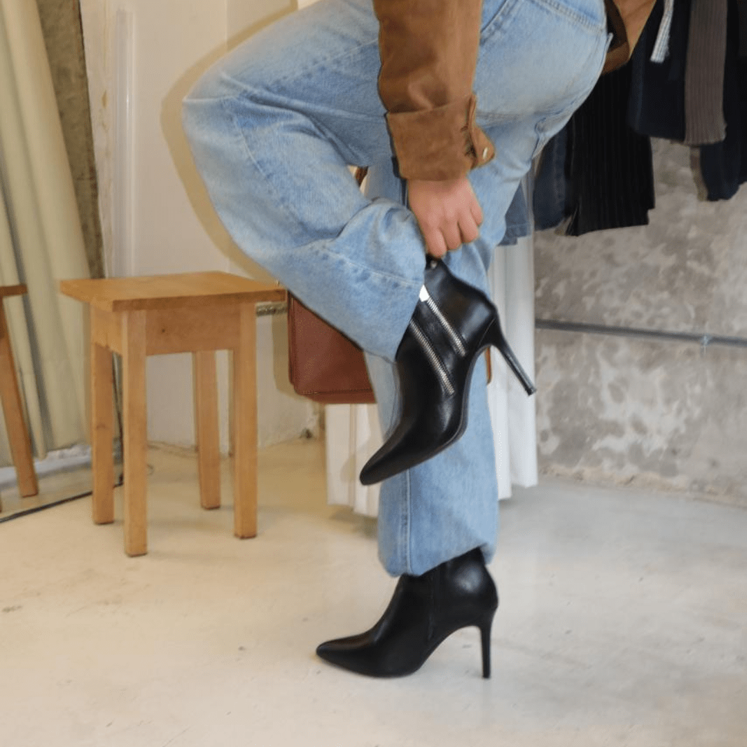 Botin Negro Mujer Casual Chalada Phanie Chalada