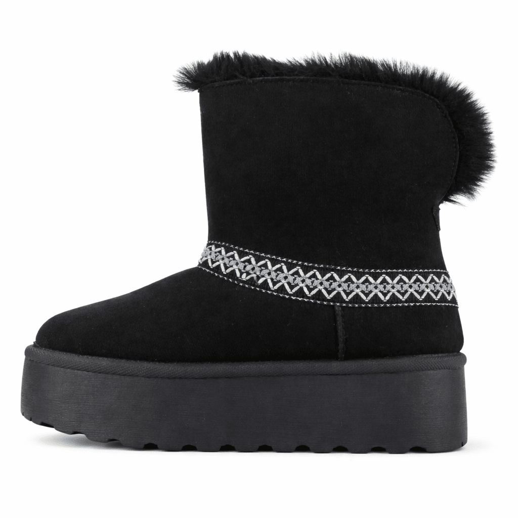 Botin Negro Mujer Casual Chalada Pinguih Botines Taco Chalada 