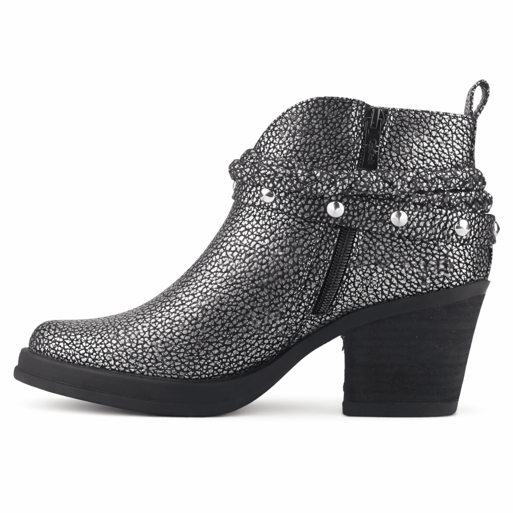 Botin Negro Mujer Casual Chalada Suzie Botines Taco Chalada 