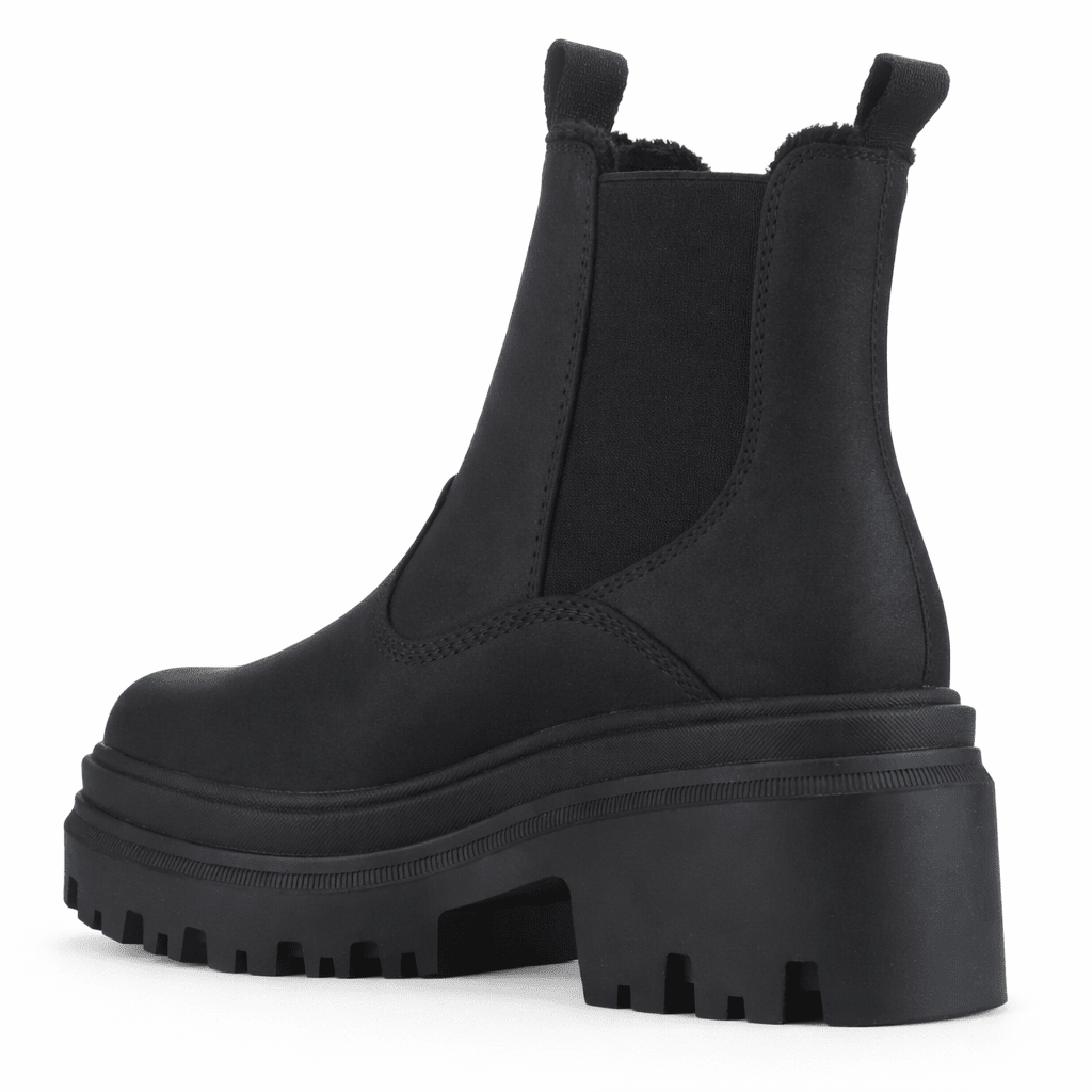 Botin Negro Mujer Casual Chalada Tahoe Botines Taco Chalada 