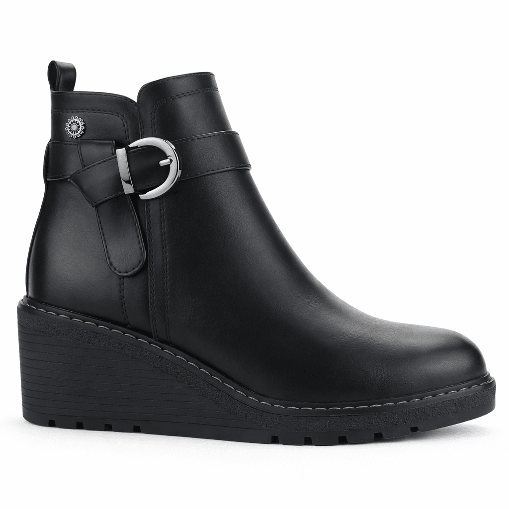 Botin Negro Mujer Casual Chalada Weding Botines Taco Chalada 