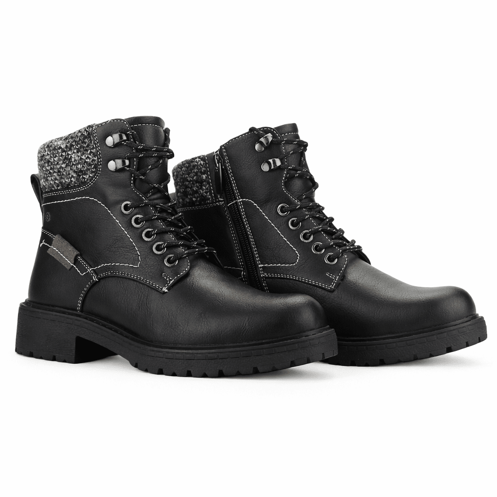 Botin Negro Mujer Casual Chalada Yorki Botines Taco Chalada 