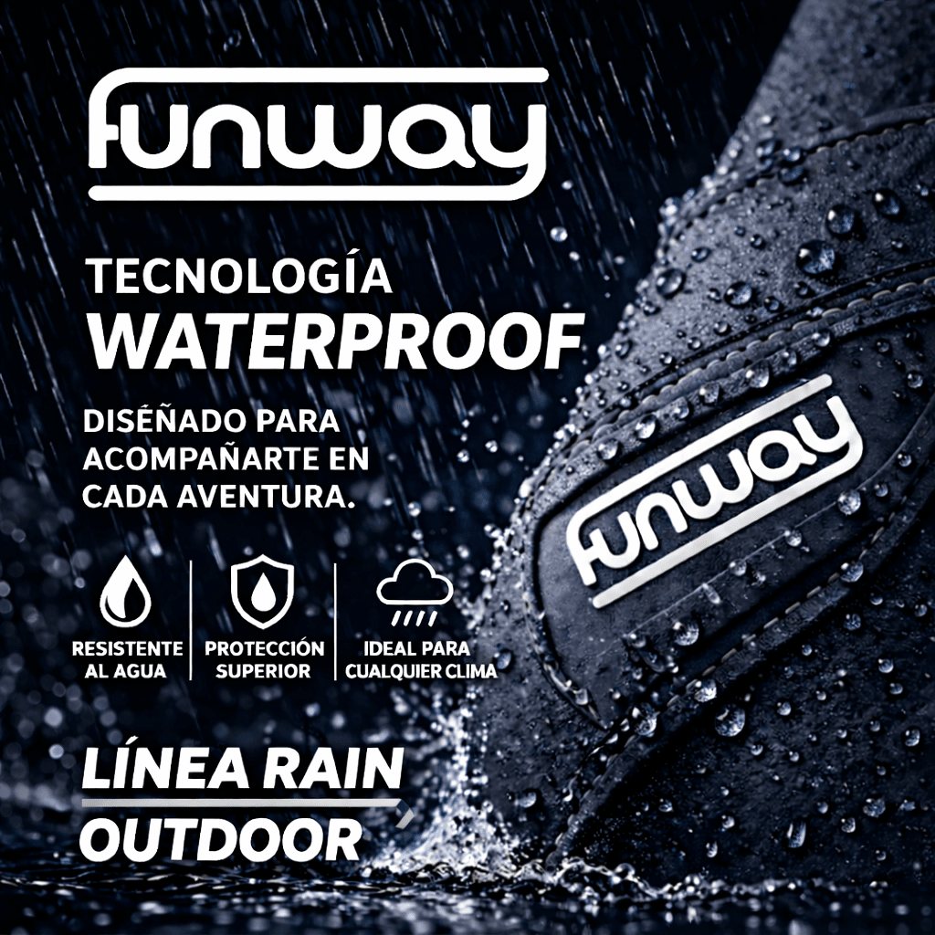 Botin Outdoor Azul Mujer Casual Funway Rain Botines Taco Funway 