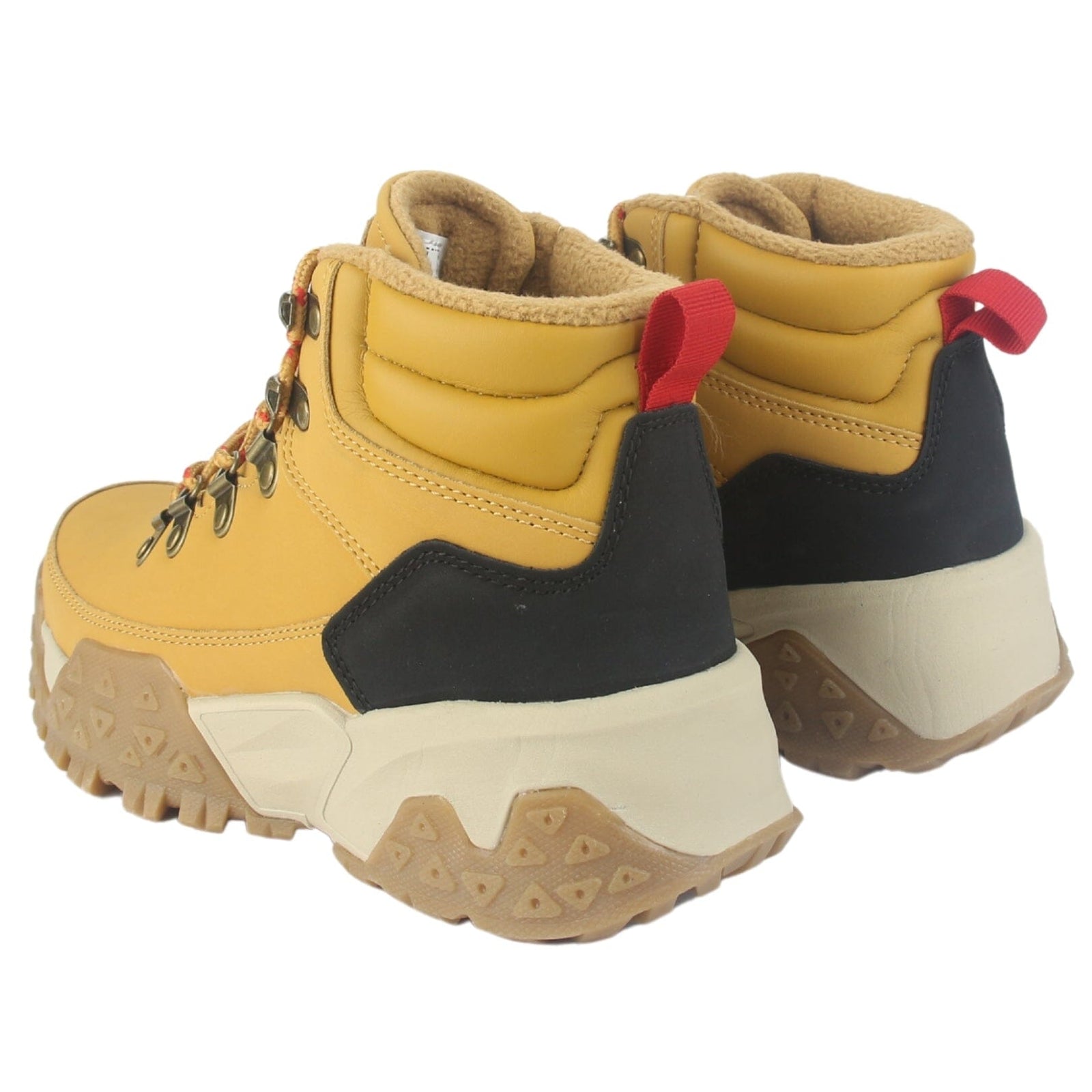 Botin Outdoor Funway Mujer Nevado-2 Camel Botines Taco Funway 