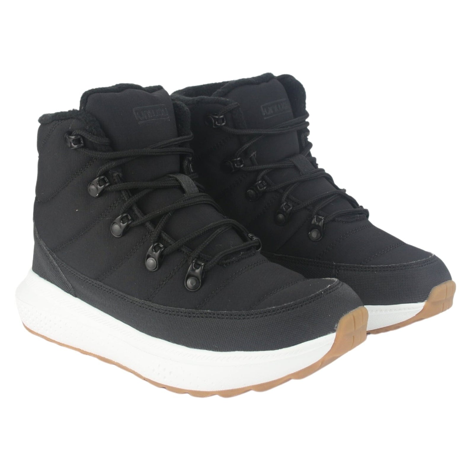 Botin Outdoor Funway Mujer Puclaro-1 Negro Botines Taco Funway 