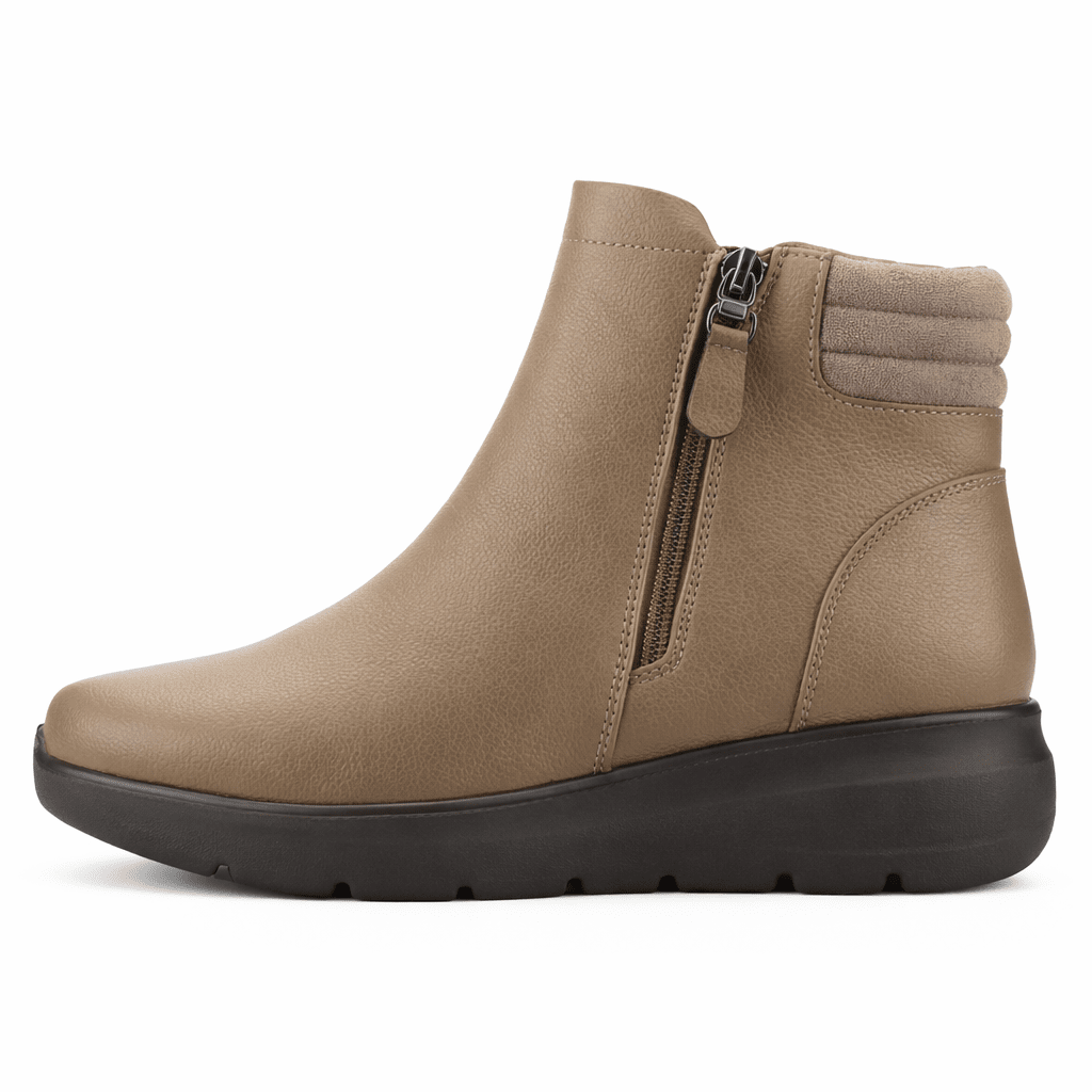 Botin Taupe Mujer Casual Chalada Astra Botines Taco Chalada 
