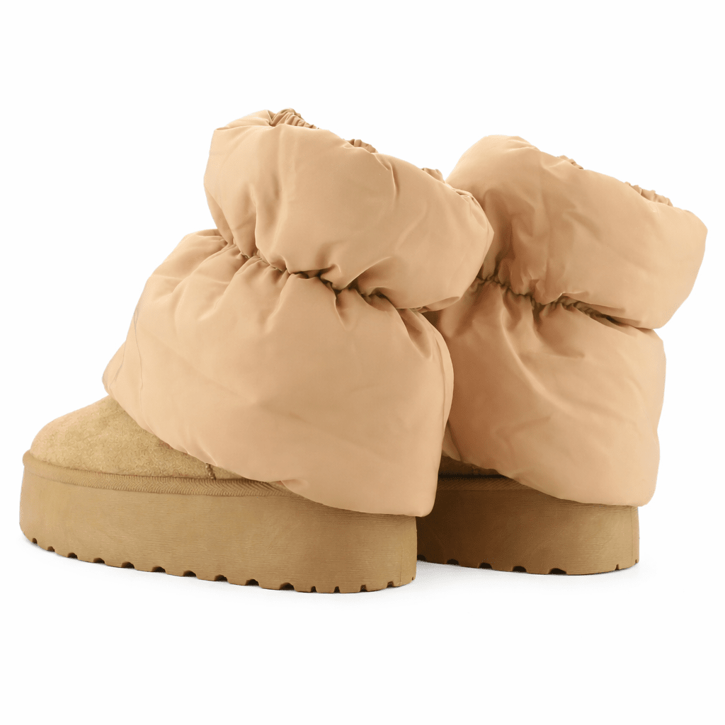 Botin Tostado Mujer Casual Chalada Pinguih Botines Taco Chalada 