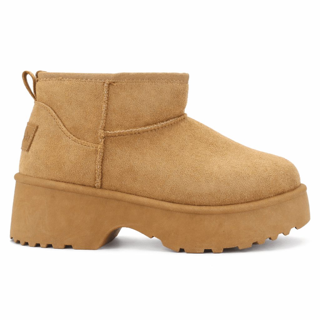 Botin Tostado Mujer Casual Chalada Pinheel Botines Taco Chalada 