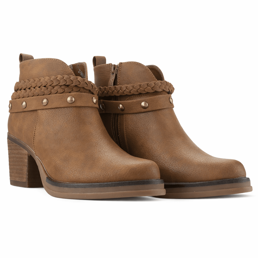 Botin Tostado Mujer Casual Chalada Suzie Botines Taco Chalada 