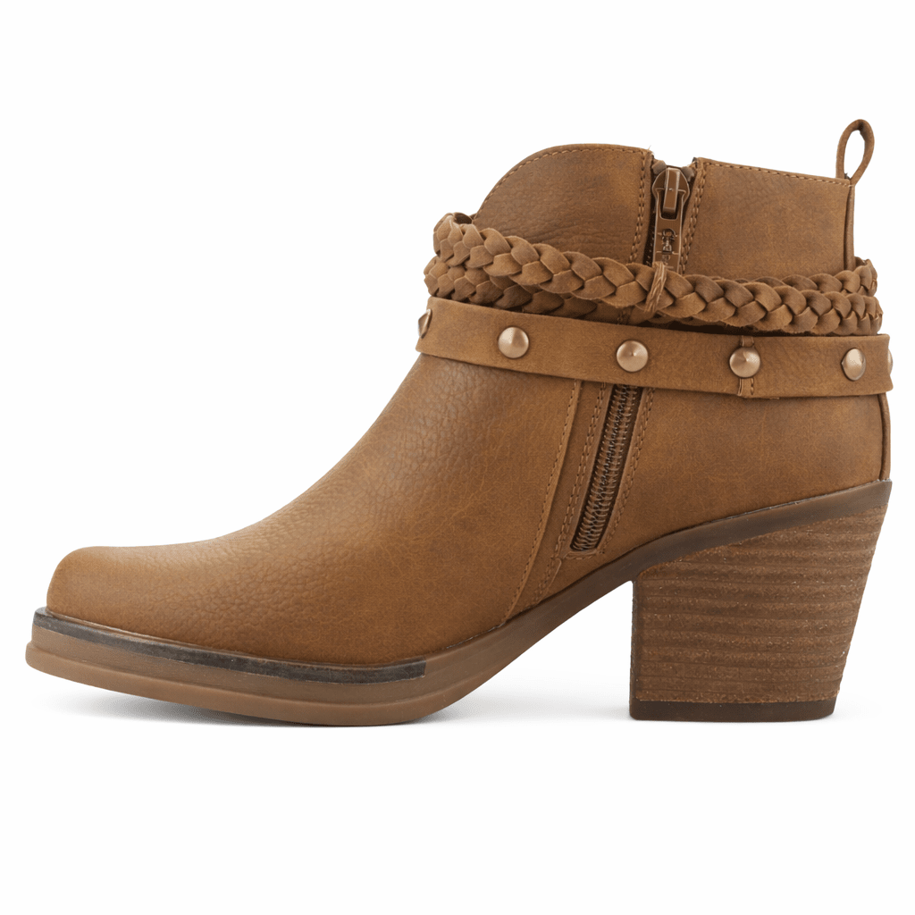 Botin Tostado Mujer Casual Chalada Suzie Botines Taco Chalada 