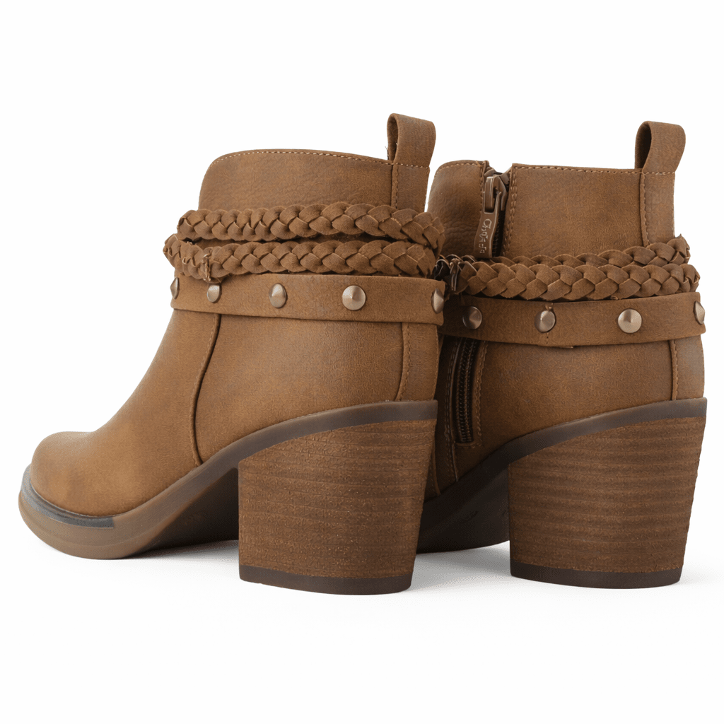 Botin Tostado Mujer Casual Chalada Suzie Botines Taco Chalada 