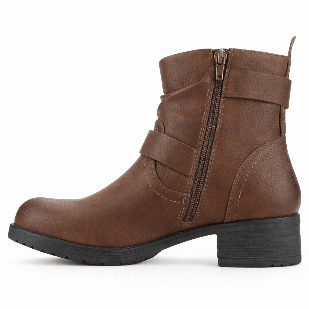 Botin Tostado Mujer Casual Chalada Torke Botines Taco Chalada 
