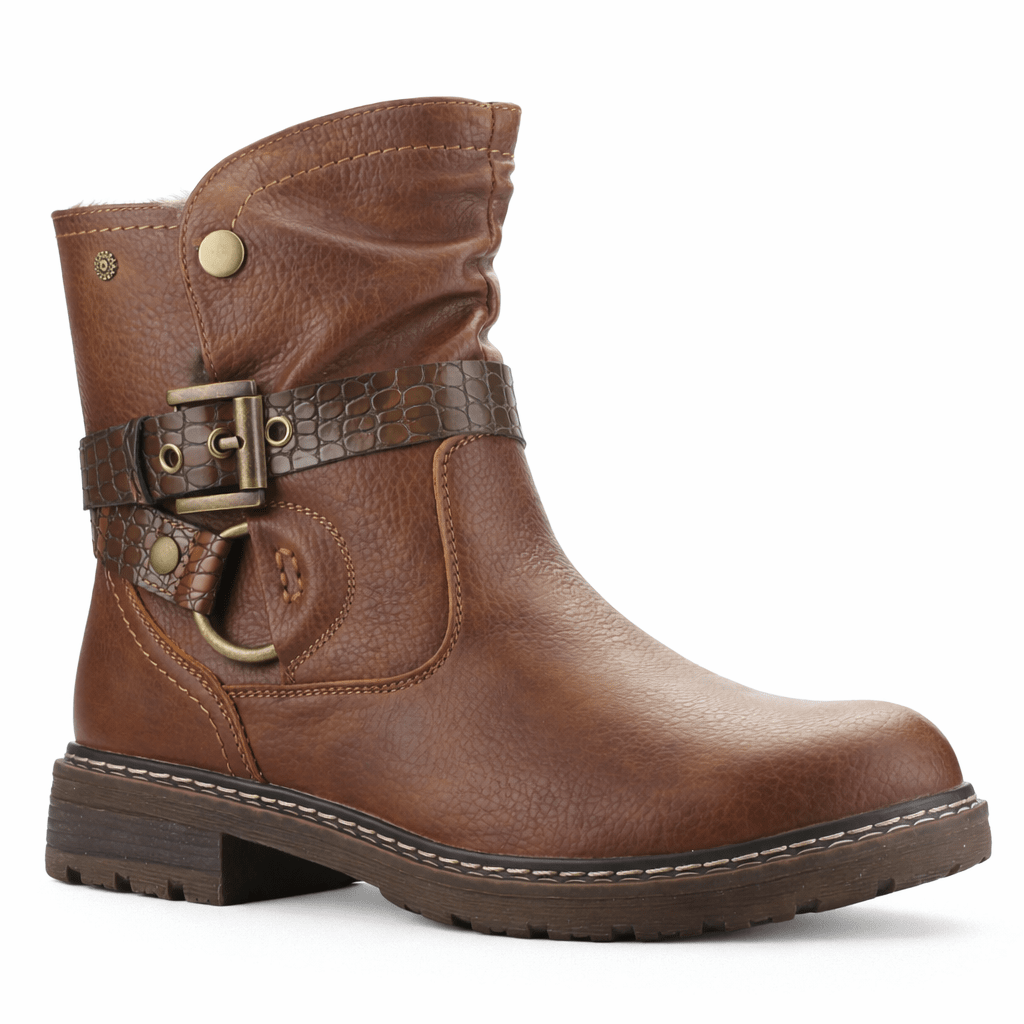 Botin Tostado Mujer Casual Chalada Torke Botines Taco Chalada 