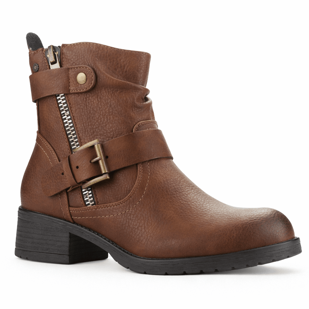 Botin Tostado Mujer Casual Chalada Torke Botines Taco Chalada 