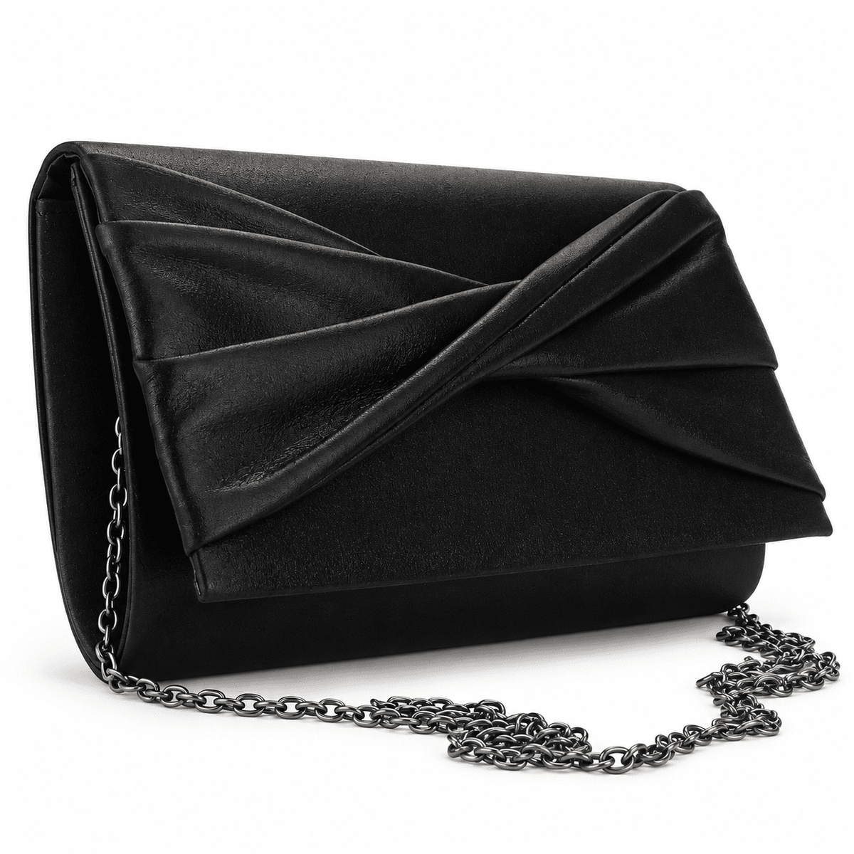 Cartera Negro Brillante Mujer Moda Chalada Cartera Carteras Chalada 