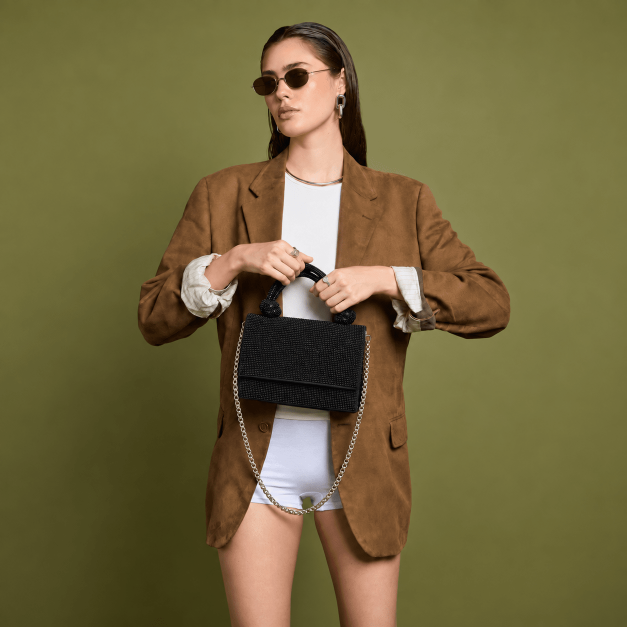 Cartera Negro Mujer Moda Chalada Billeteras Chalada 