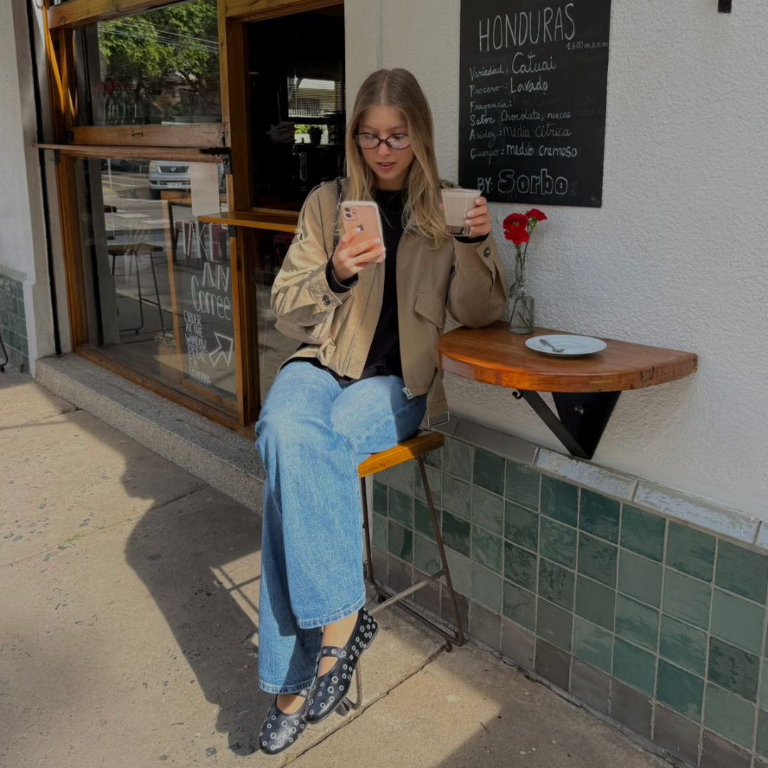 Ballerina  mujer Negro Casual Chalada Miunew-21