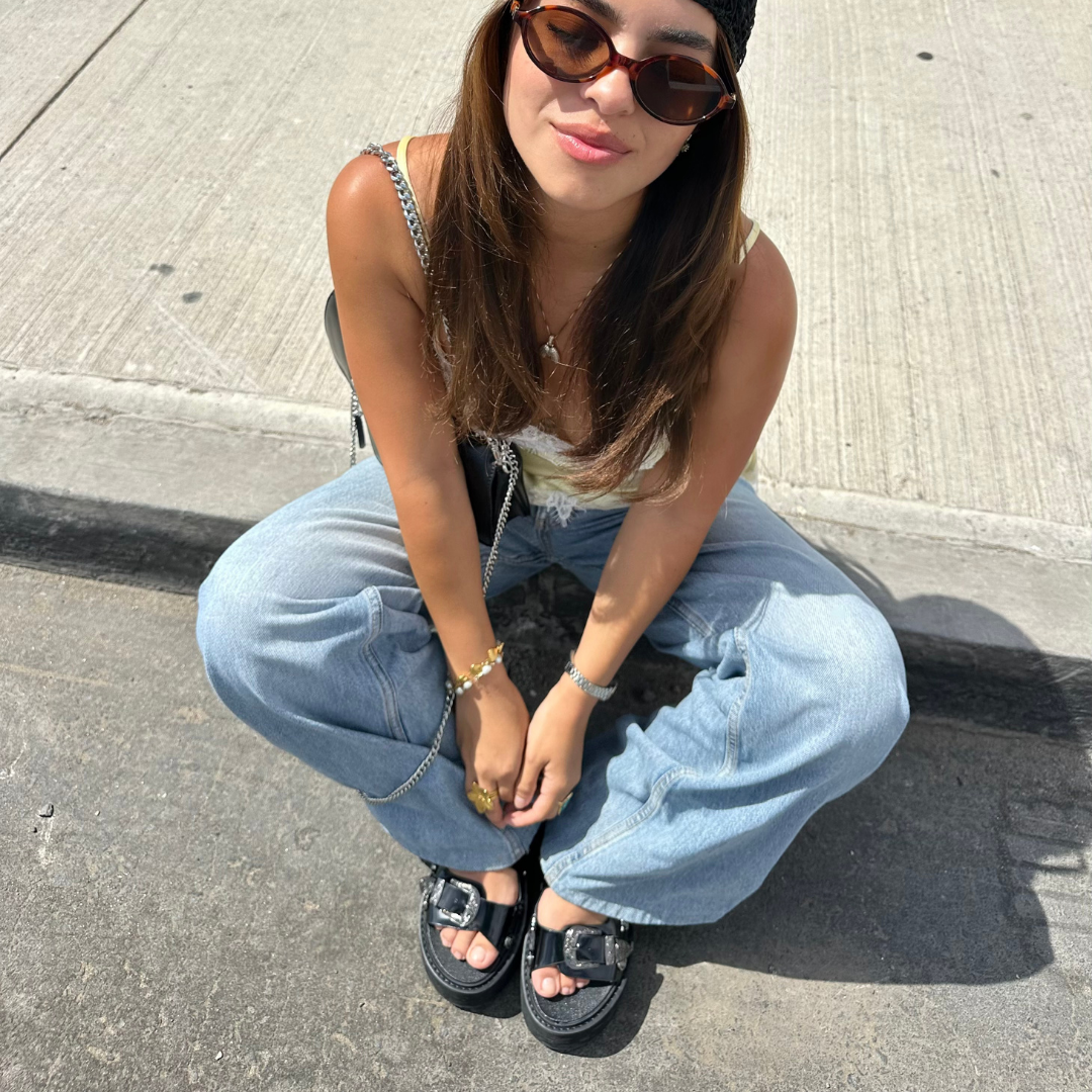 Sandalia mujer Casual Negro Chalada Way-20