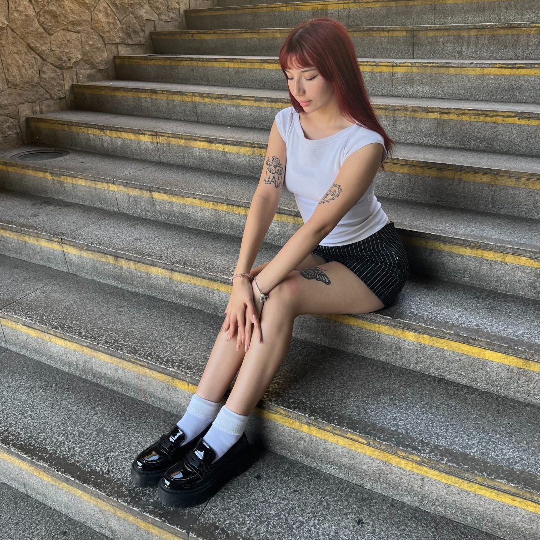 Mocasin Chalada Mujer Lewis-1 Negro Moda