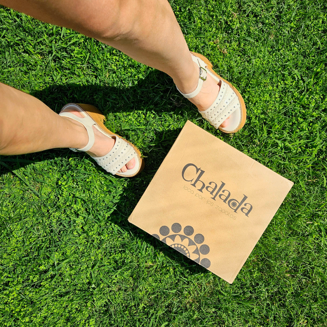 Sandalia Chalada Mujer Wake-1 Blanco Casual