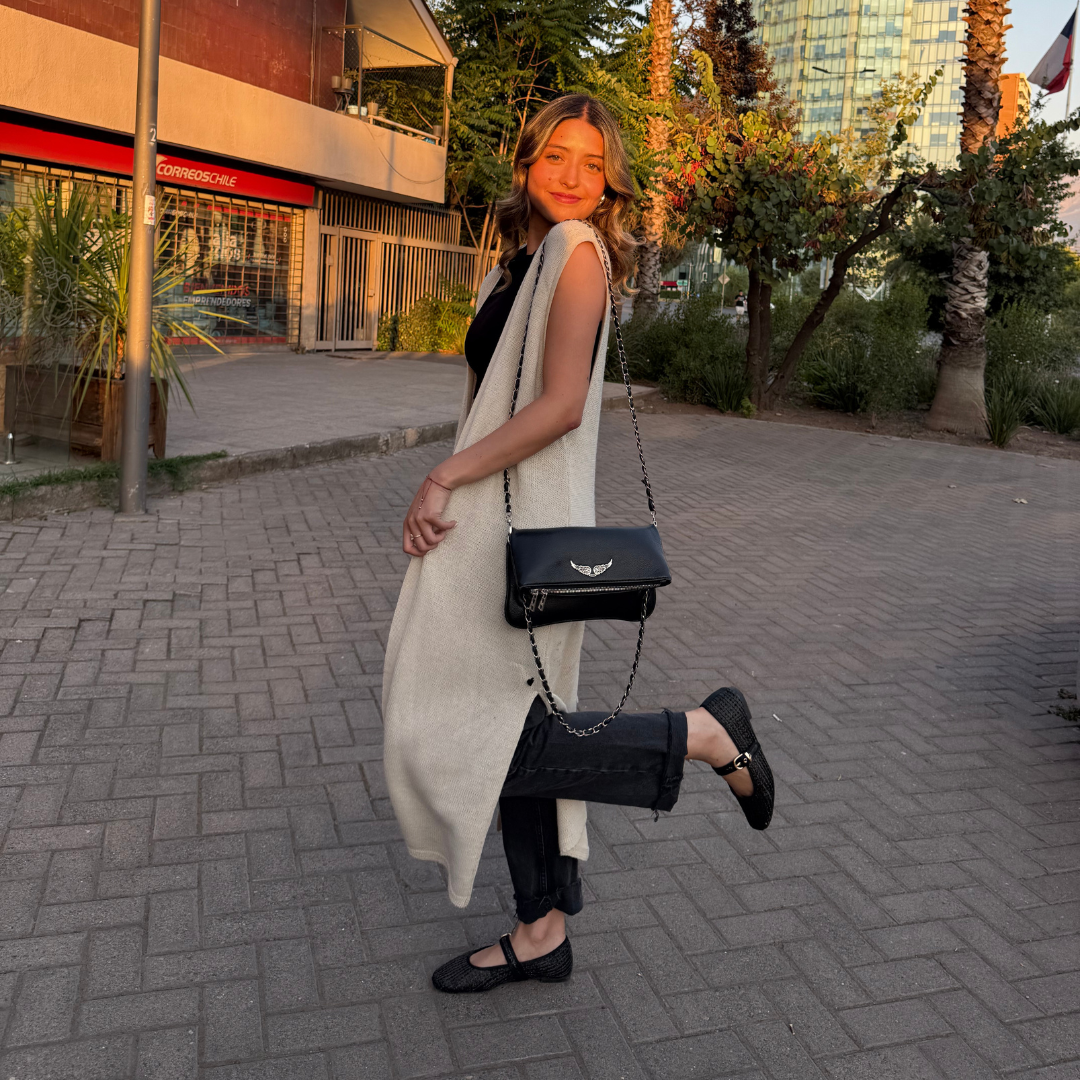 Ballerina Chalada Mujer Miu-6 Negro Casual