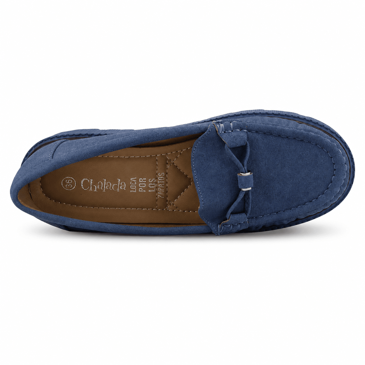 Mocasin Azul Mujer Casual Chalada Gran Mocasines Plataforma Chalada 