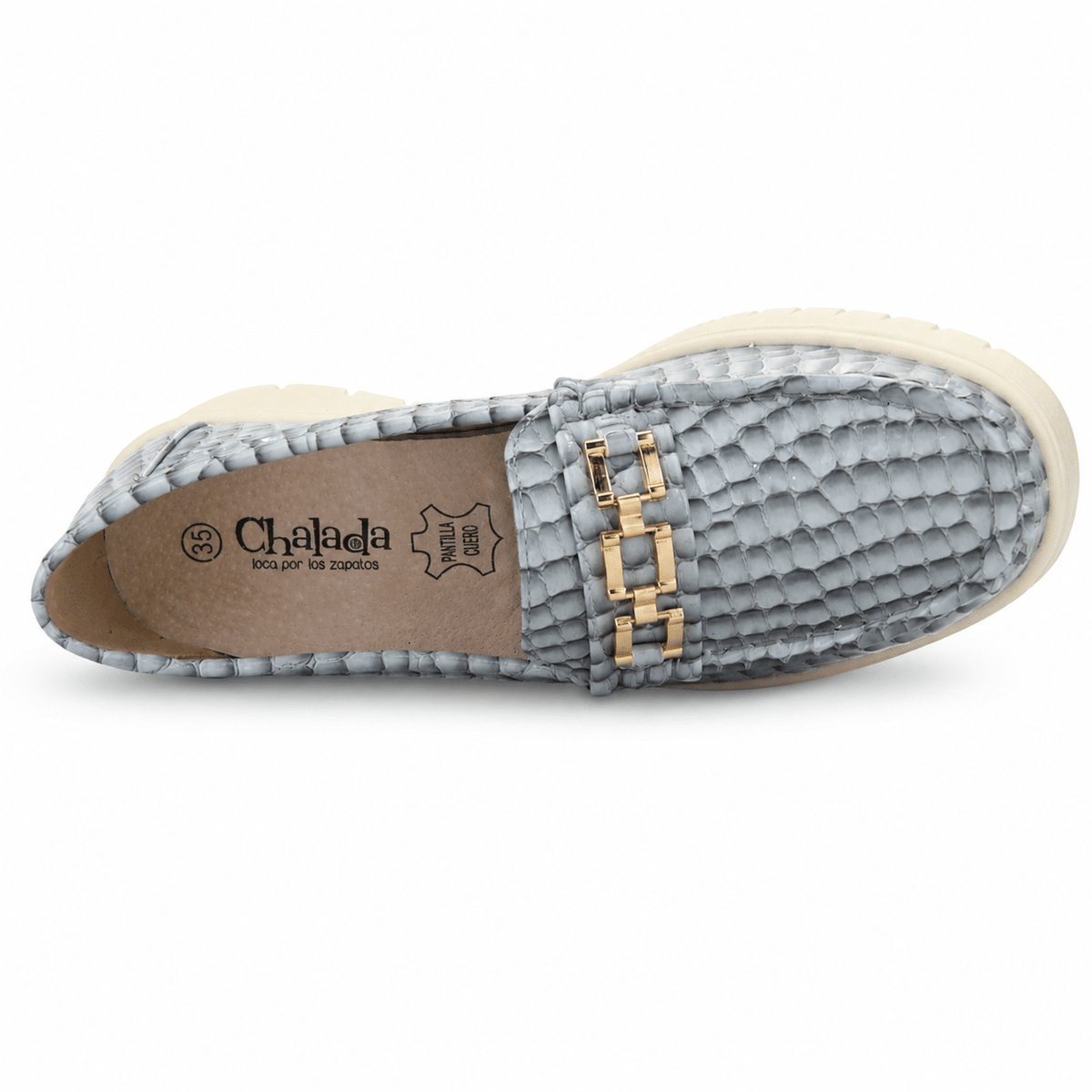 Mocasin Azul Mujer Casual Chalada Rioja Chalada 