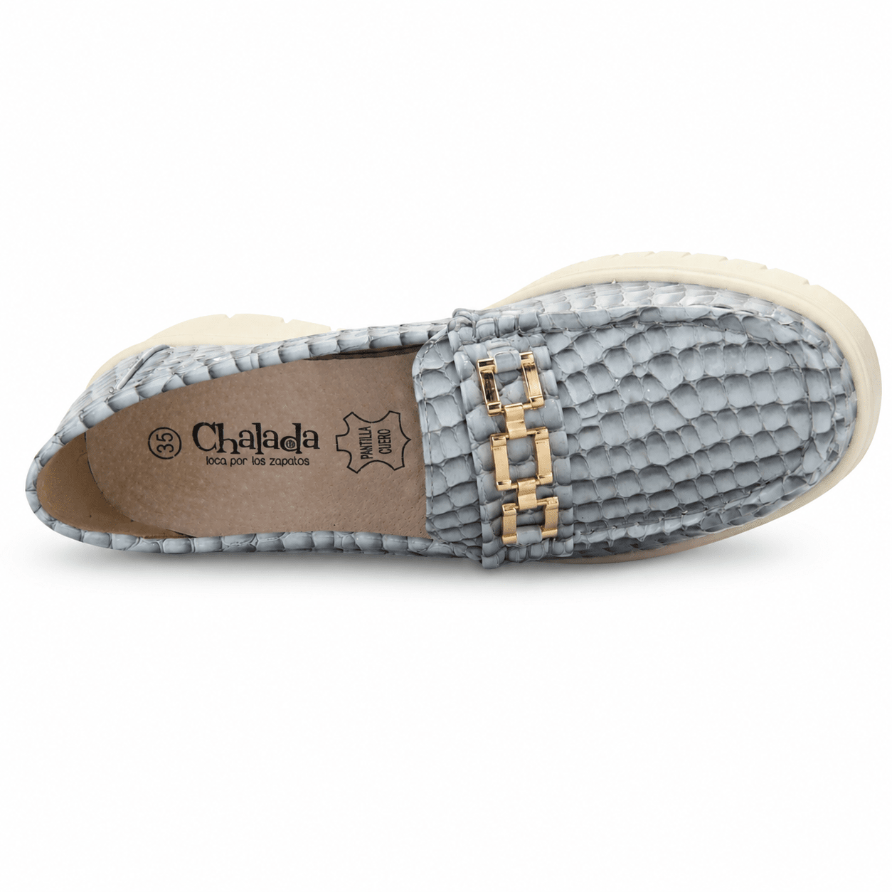 Mocasin Azul Mujer Casual Chalada Rioja Chalada 