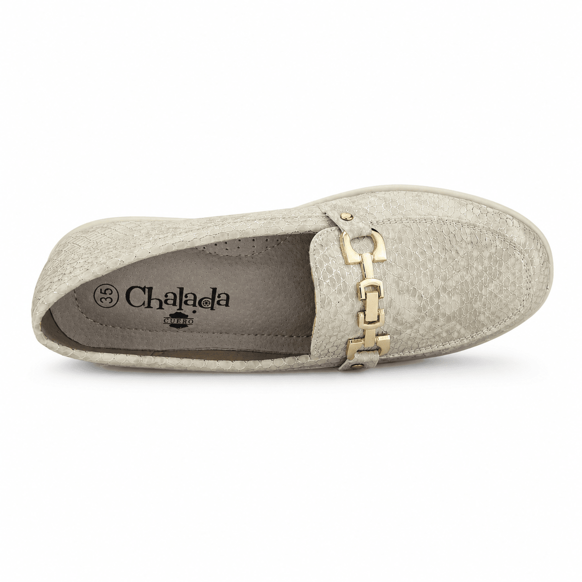 Mocasin Beige Mujer Casual Chalada Denzen Mocasines Chalada 