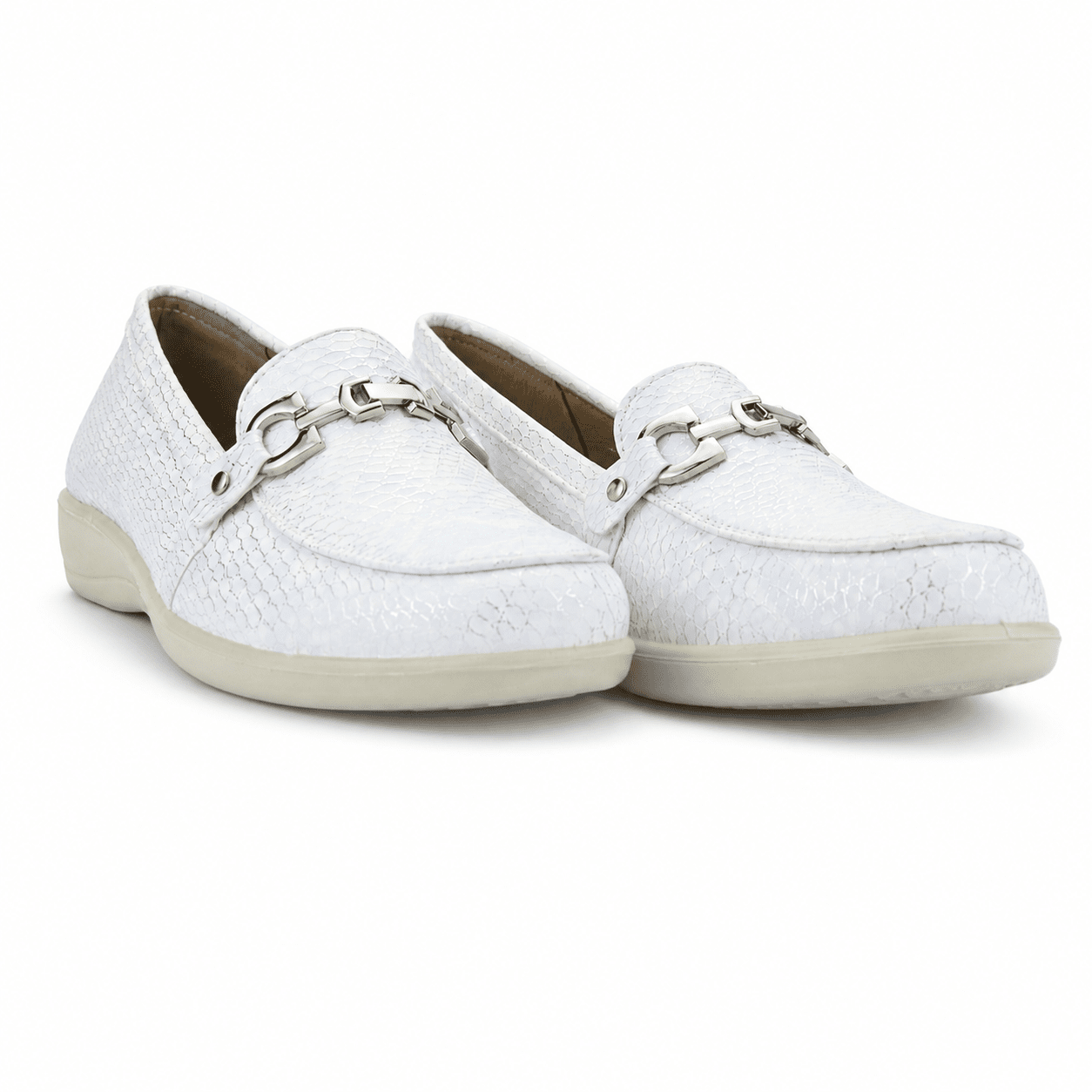 Mocasin Blanco Mujer Casual Chalada Denzen Mocasines Chalada 