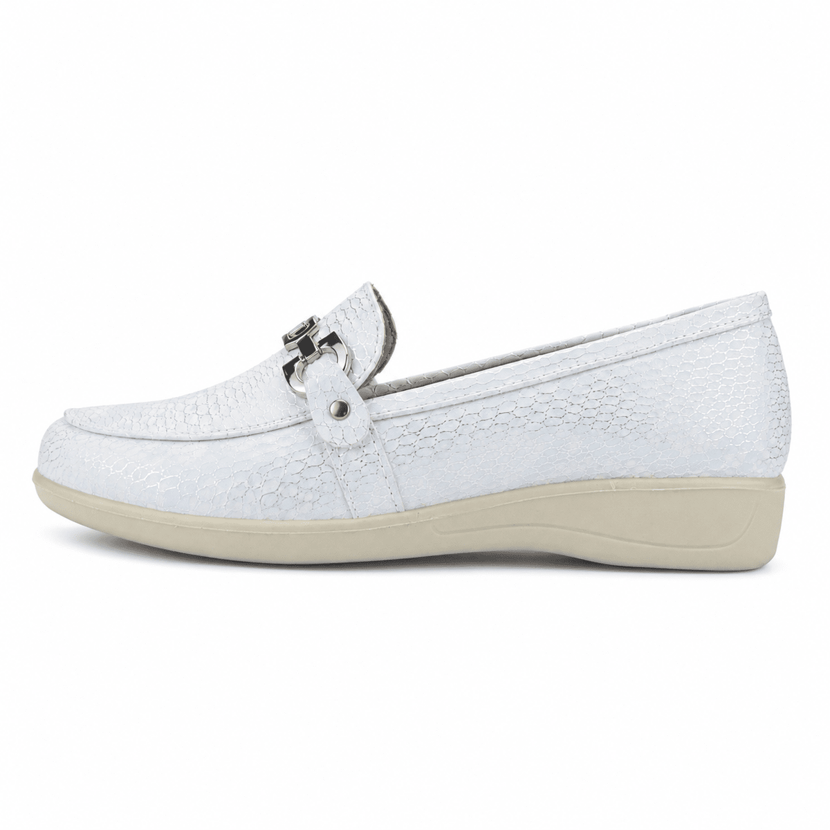 Mocasin Blanco Mujer Casual Chalada Denzen Mocasines Chalada 