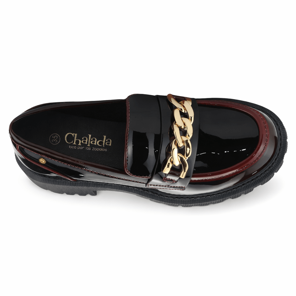 Mocasin Burdeo Mujer Casual Chalada Joop Zapatos planos Chalada 