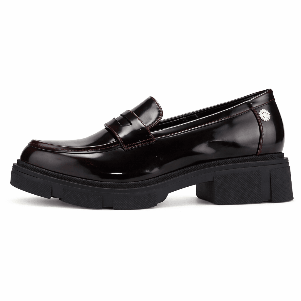 Mocasin Burdeo Mujer Casual Chalada Parma Zapatos planos Chalada 