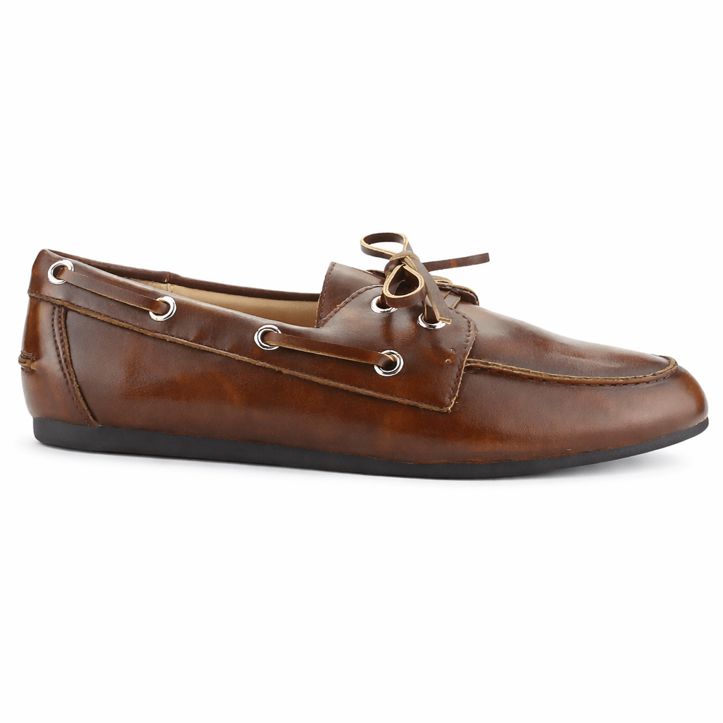 Mocasin Café Mujer Casual Chalada Inka Zapatos planos Chalada 