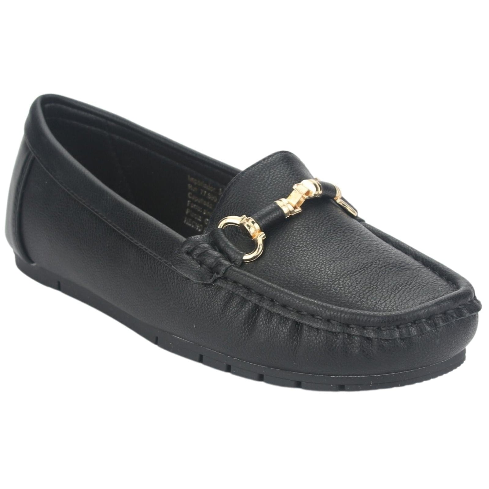Mocasin Chalada Mujer Cusco-36 Negro Casual Mocasines Planos Chalada 