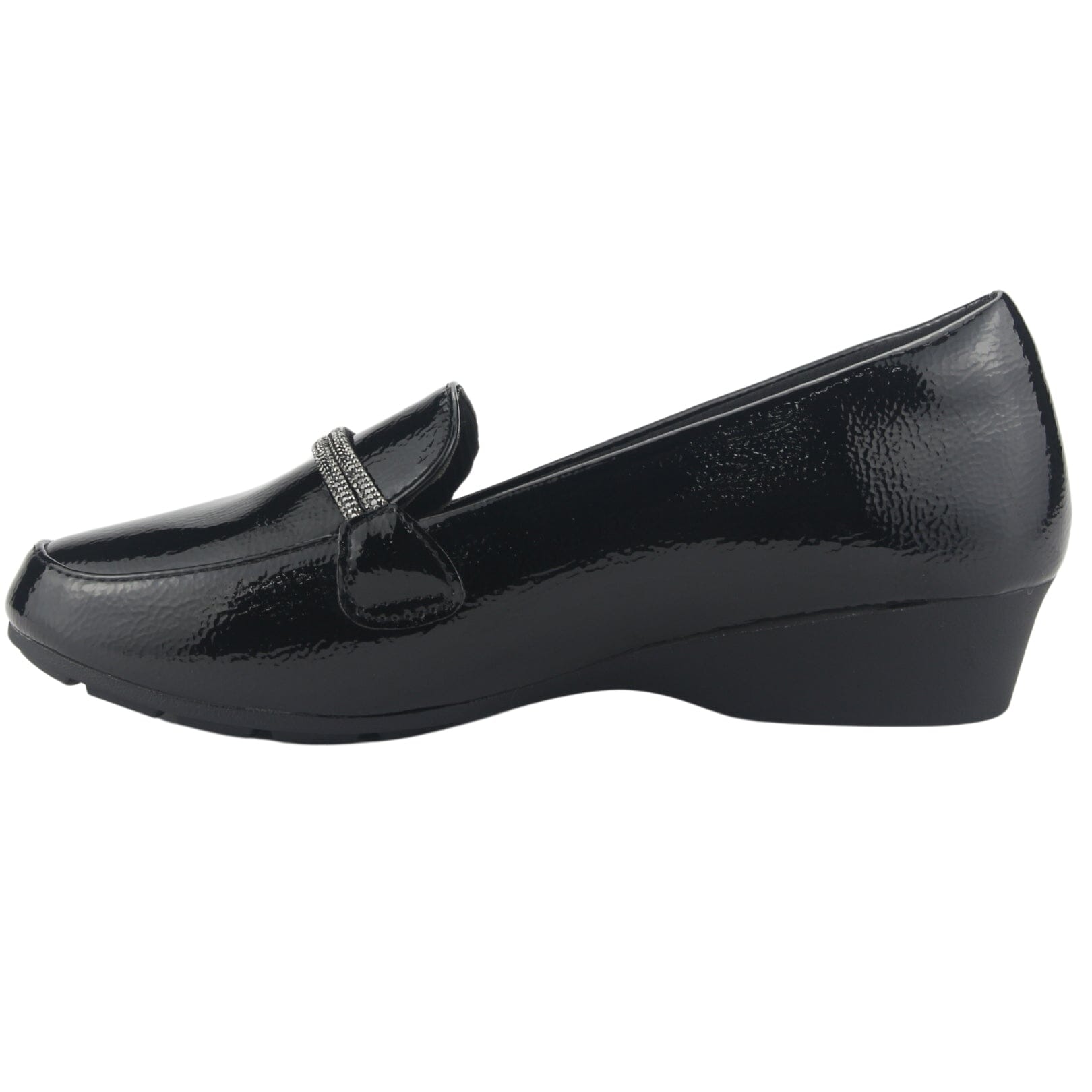 Mocasin Chalada Mujer Dana-6 V Negro Casual Mocasines Taco Chalada 