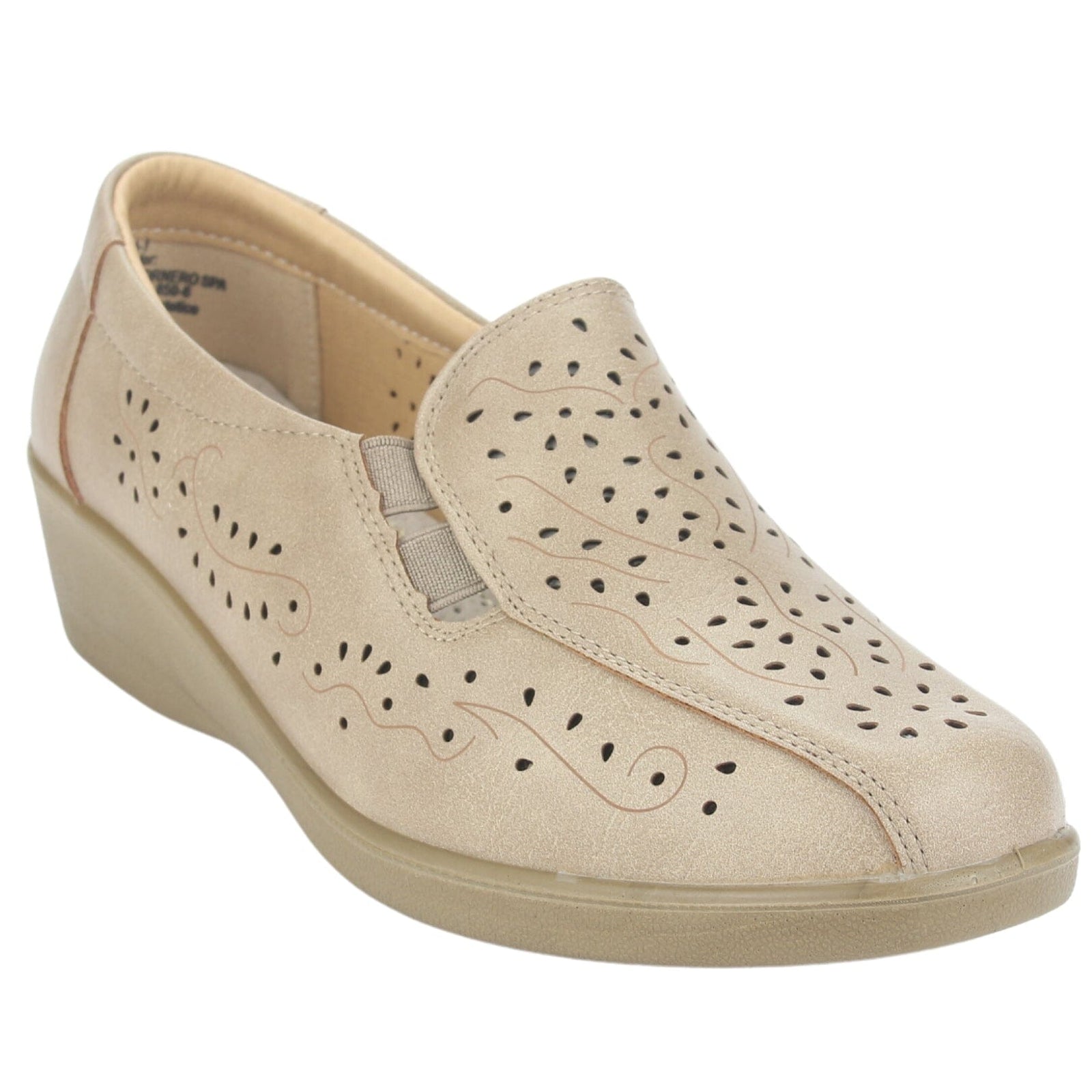 Mocasin Chalada Mujer Dina-1 Beige Casual Mocasines Planos Chalada 