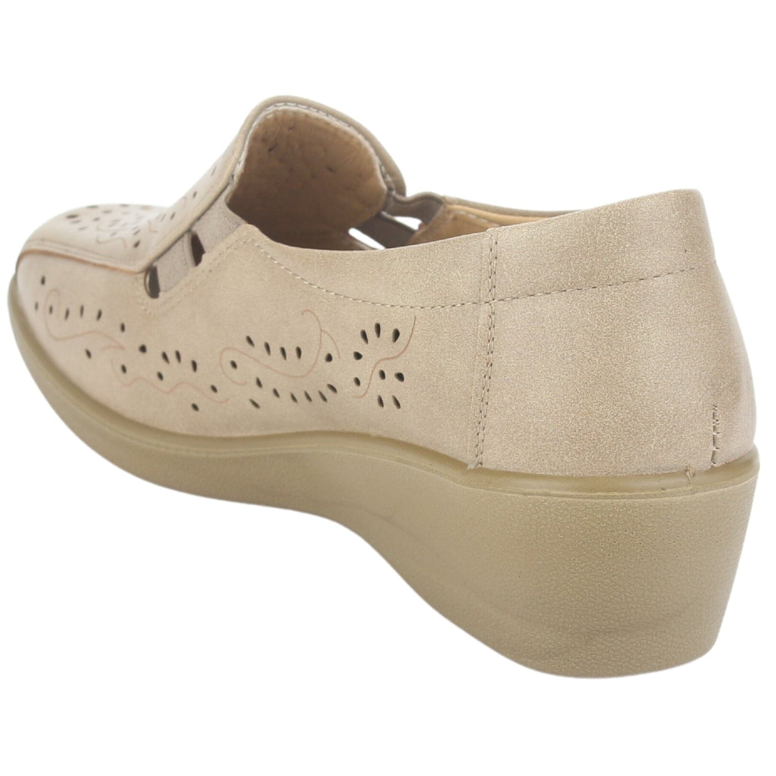 Mocasin Chalada Mujer Dina-1 Beige Casual Mocasines Planos Chalada 