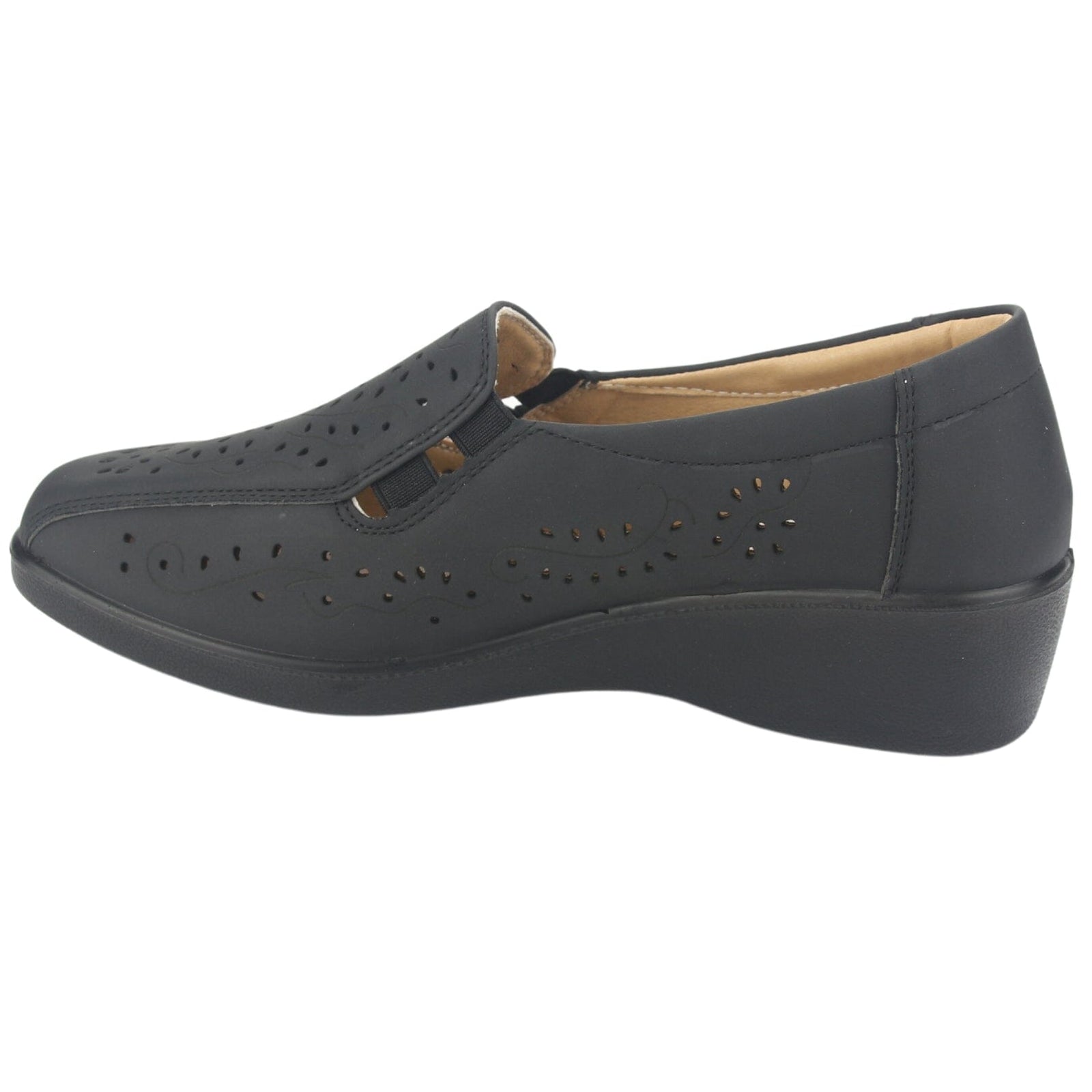 Mocasin Chalada Mujer Dina-1 Negro Casual Mocasines Planos Chalada 