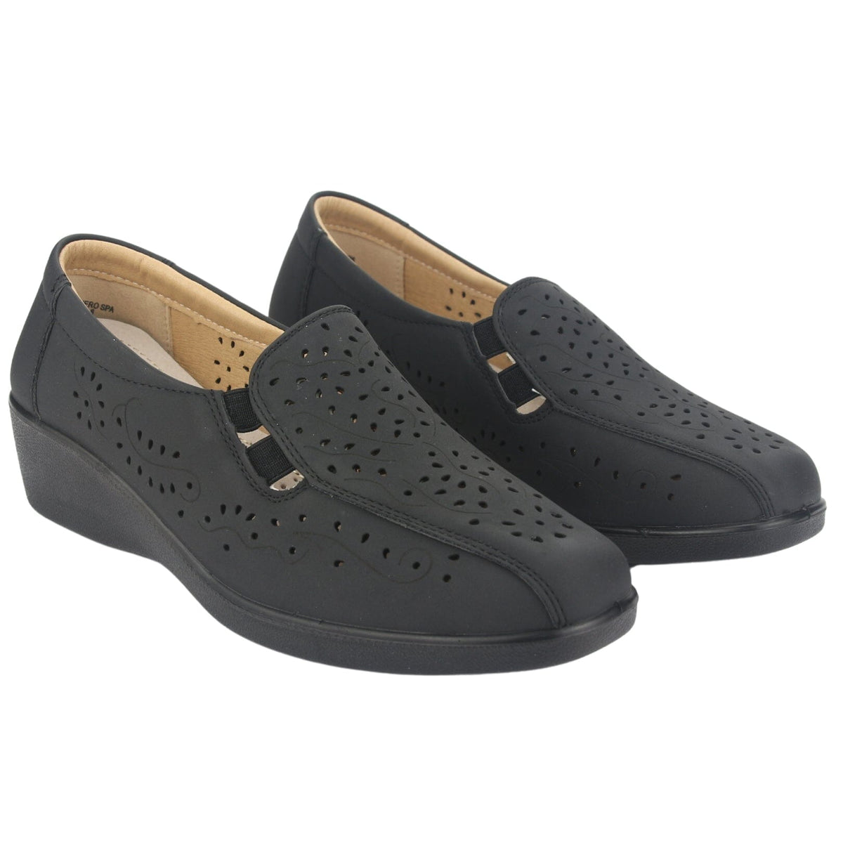 Mocasin Chalada Mujer Dina-1 Negro Casual Mocasines Planos Chalada 
