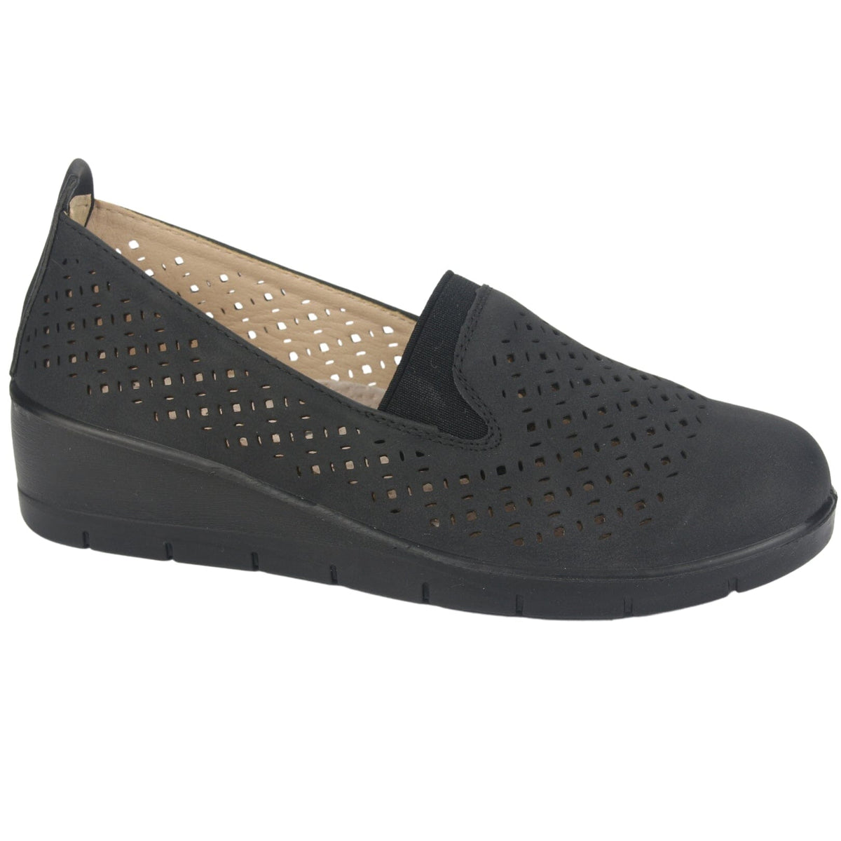 Mocasin Chalada Mujer Ditter-1 Negro Casual Mocasines Planos Chalada 