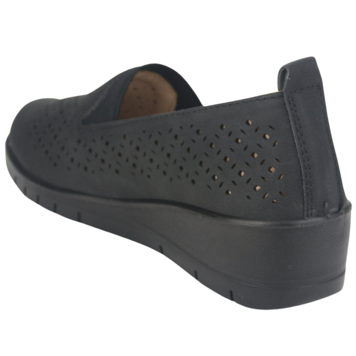 Mocasin Chalada Mujer Ditter-1 Negro Casual Mocasines Planos Chalada 