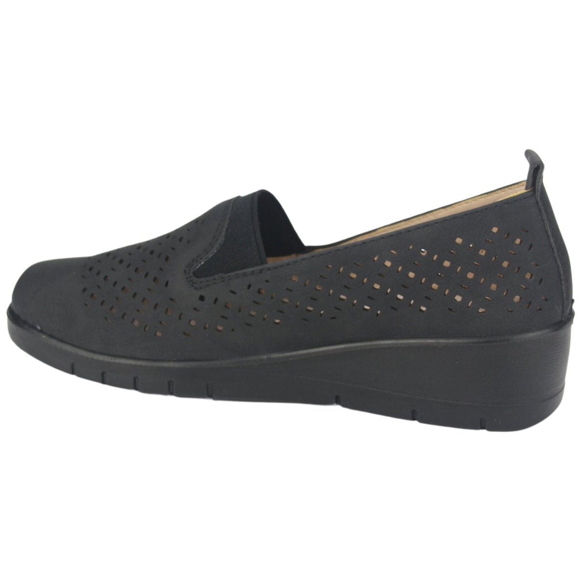 Mocasin Chalada Mujer Ditter-1 Negro Casual Mocasines Planos Chalada 