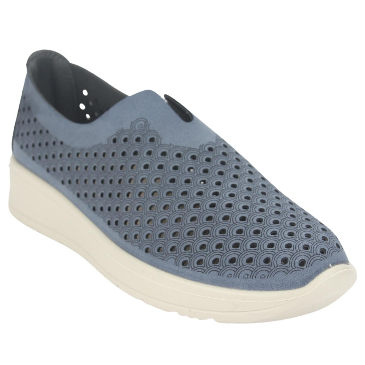 Mocasin Chalada Mujer Duster-1 Azul Marino Casual Mocasines Planos Chalada 