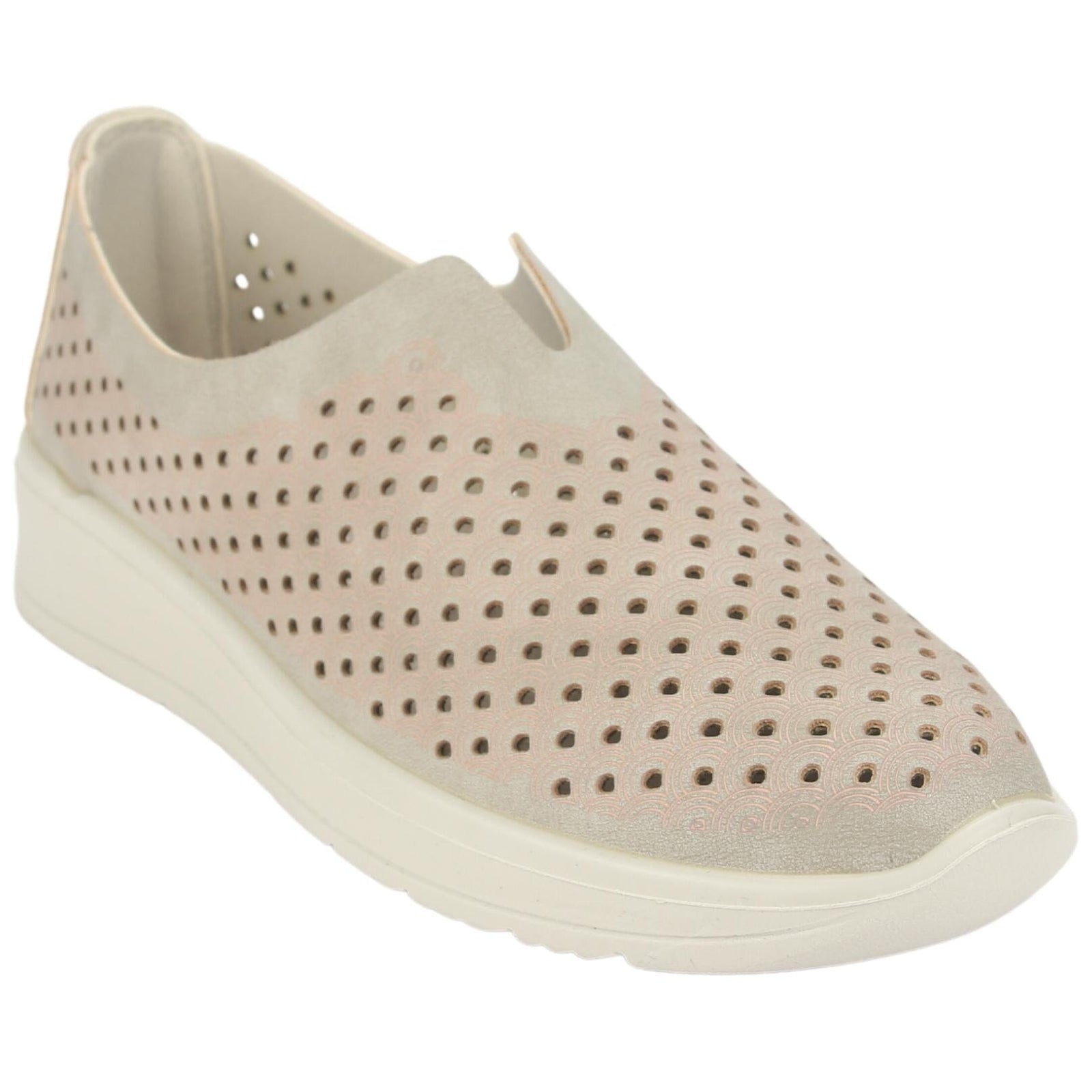 Mocasin Chalada Mujer Duster-1 Taupe Casual Mocasines Planos Chalada 