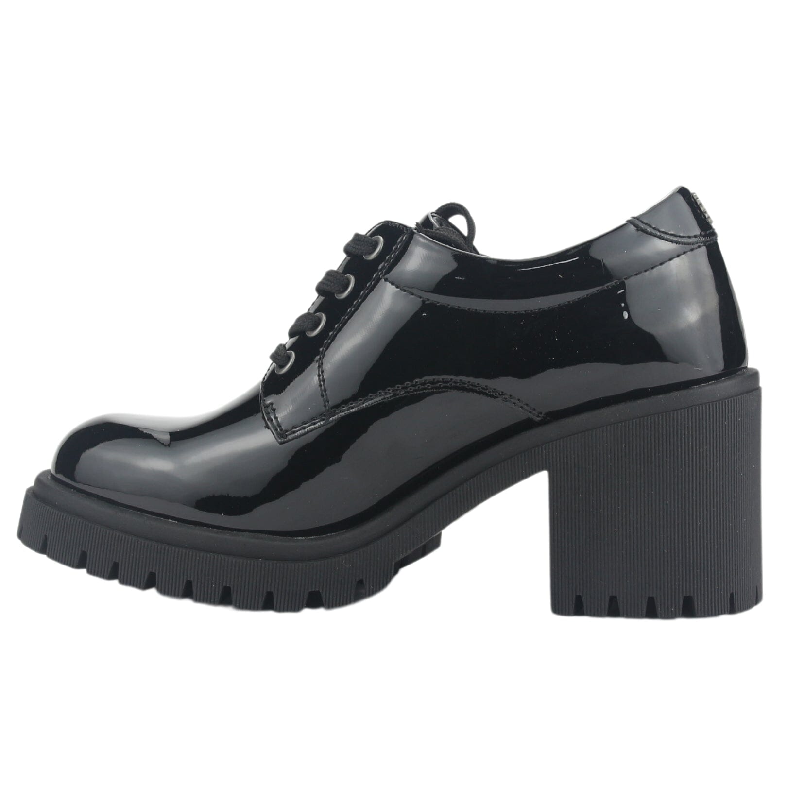 Mocasin Chalada Mujer Jordi-1 Negro Casual Botines Taco Chalada 