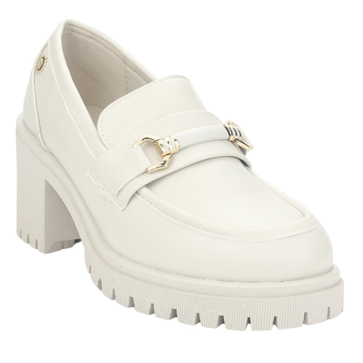 Mocasin Chalada Mujer Juppi-1 Beige Moda Mocasines Plataforma Chalada 