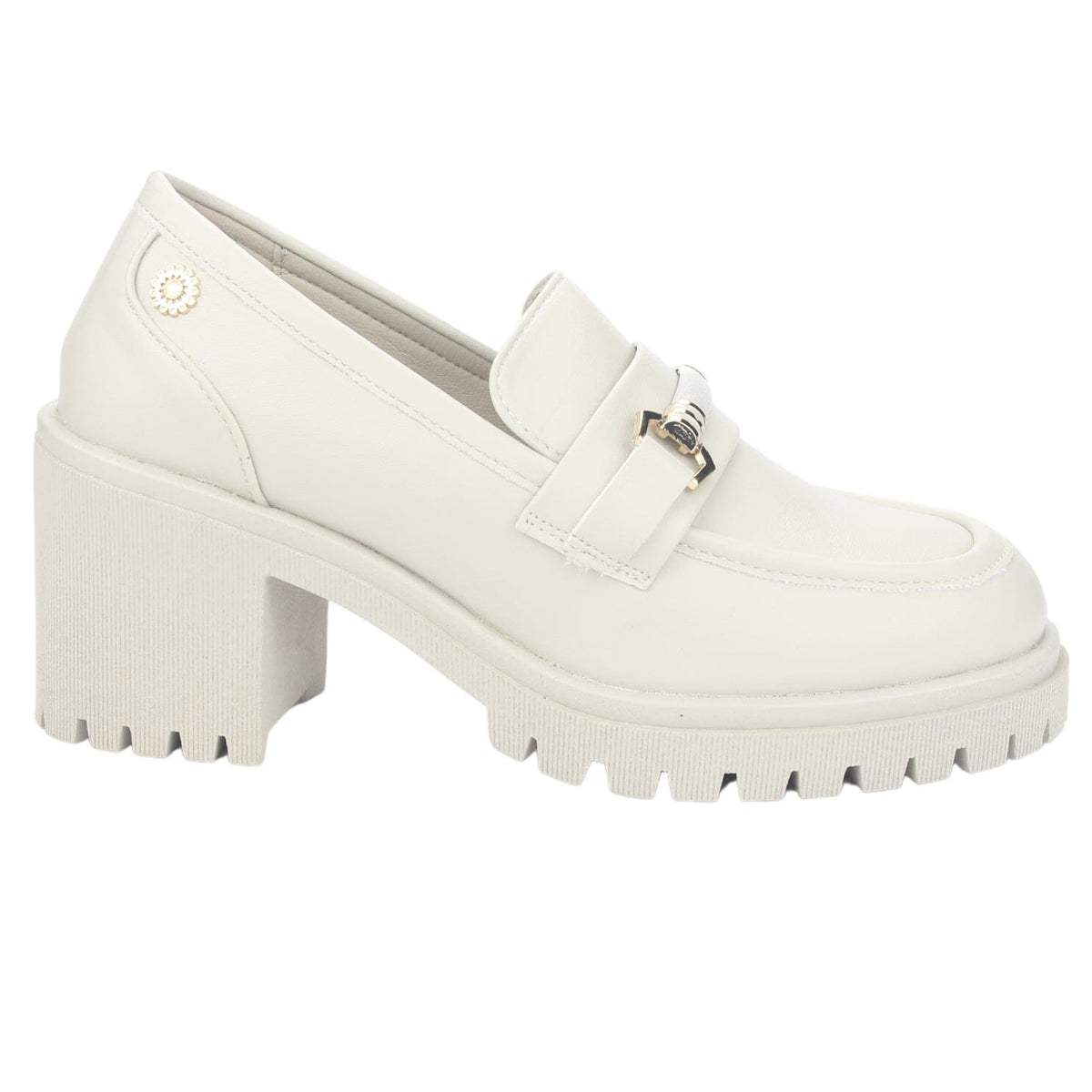 Mocasin Chalada Mujer Juppi-1 Beige Moda Mocasines Plataforma Chalada 